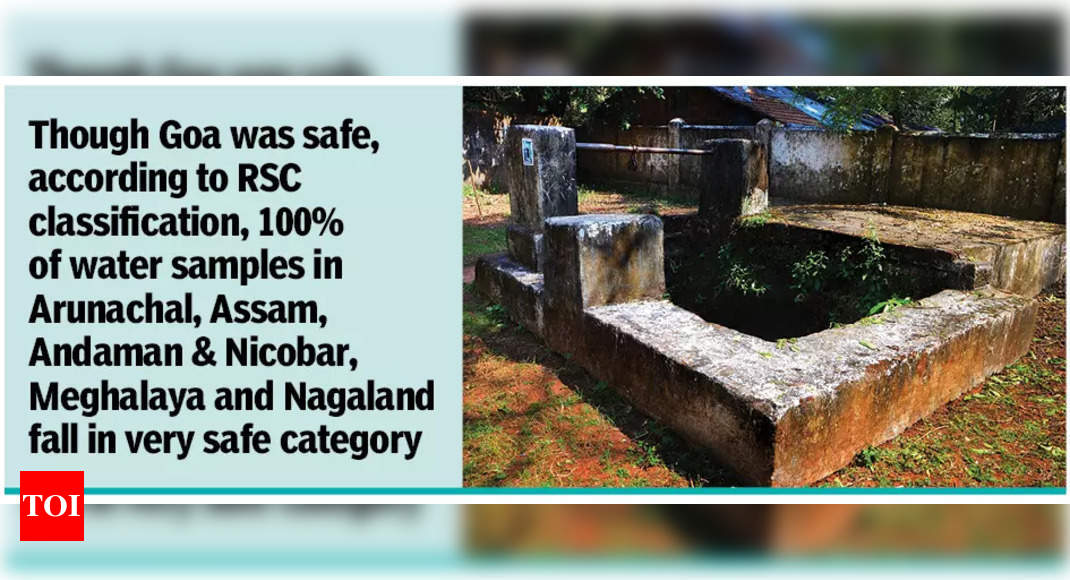 Goa’s groundwater among safest in country: National report