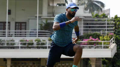 Watch: Hardik Pandya's intense training session ahead of England series