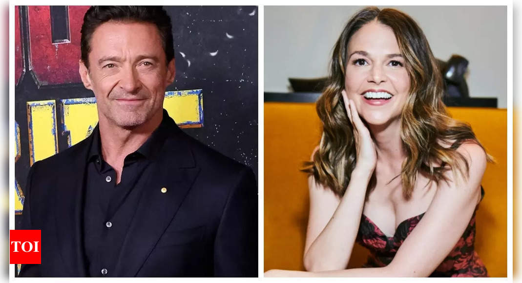 Hugh Jackman and Sutton Foster pack on the PDA; fans react as pics of actors kissing passionately go VIRAL