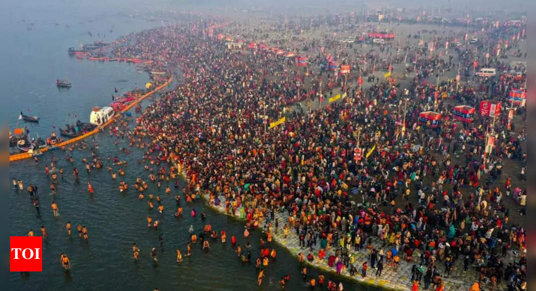 Maha Kumbh Mela: Akharas celebrate Makar Sankranti with first 'Amrit Snan'