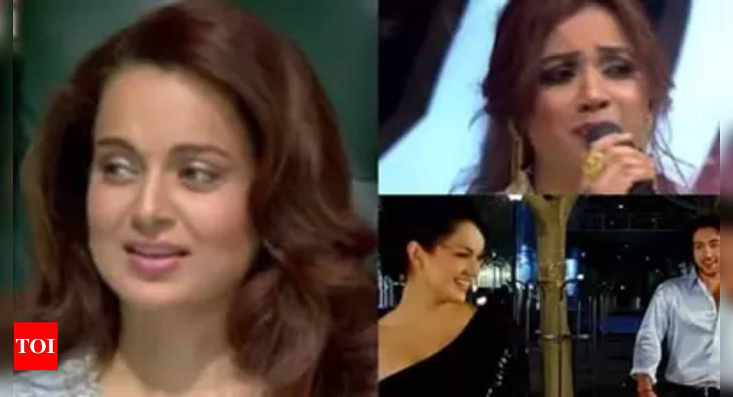 Indian Idol 15: Kangana Ranaut Gets Emotional as Shreya Ghoshal Sings her and Adhyayan’s song ‘Soniyo’