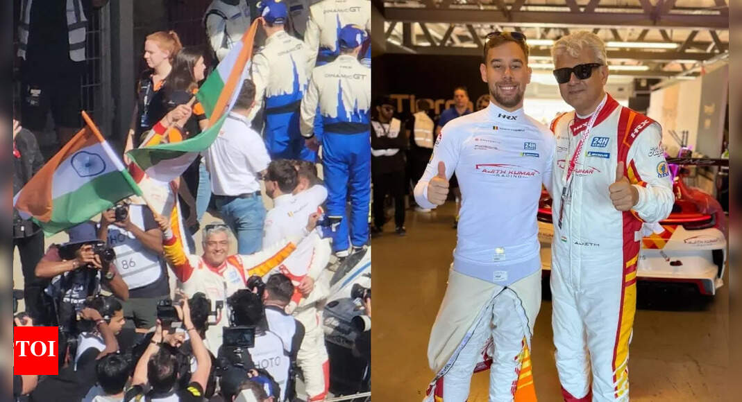 Dubai Autodrome 24h race: Indian actor Ajith Kumar’s team clinches 3rd ...
