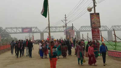 Maha Kumbh 2025: Tent city transforms into hub of faith and divinity on Makar Sankranti