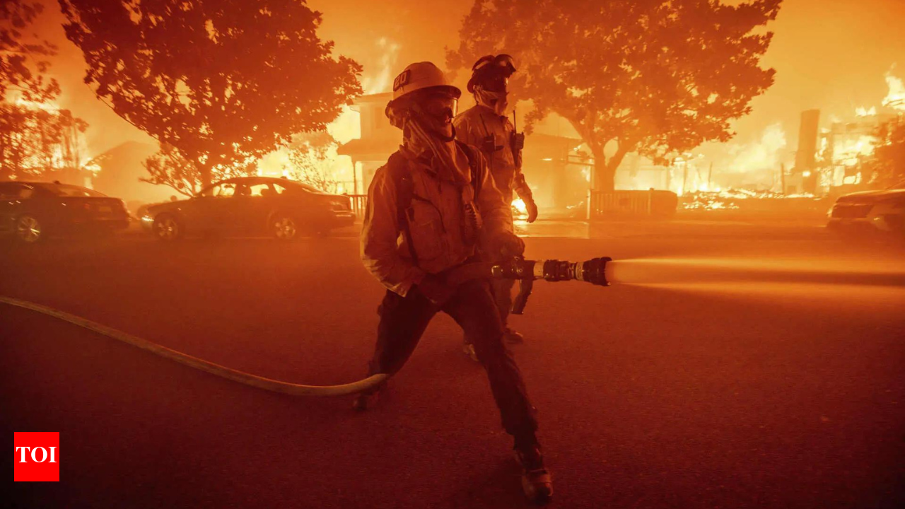 From Sean 'Diddy' Combs protection plot to woke politics: LA wildfires  spark surge of wild conspiracy theories | World News - Times of India