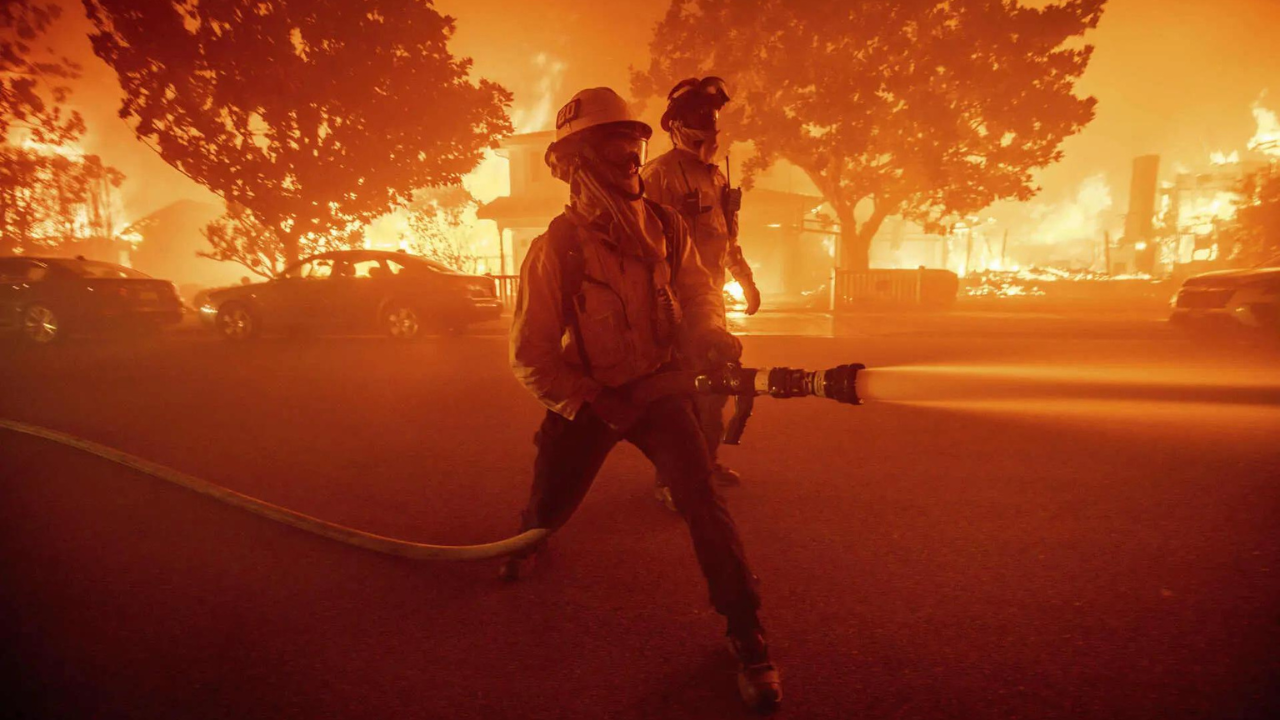 From Sean 'Diddy' Combs protection plot to woke politics: LA wildfires  spark surge of wild conspiracy theories | World News - The Times of India