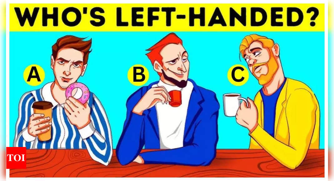 Brain teaser: Only a genius can spot the left-handed man in just 5 seconds