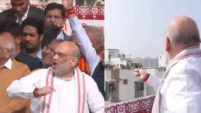 Watch: Amit Shah flies kite, celebrates Makar Sankranti in Ahmedabad