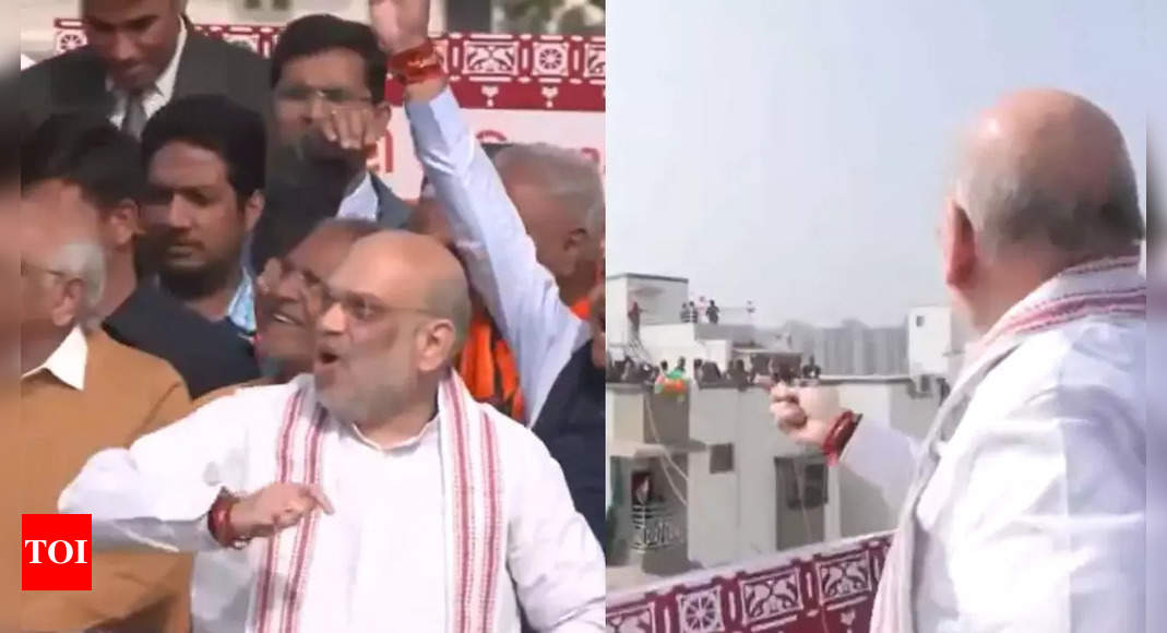 Watch: Amit Shah flies kite, celebrates Makar Sankranti in Ahmedabad