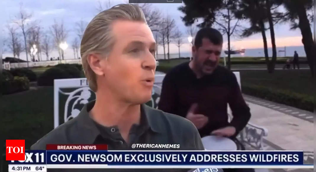 LA wildfires: 'Is he on cocaine?' Newsom trolled for bizarre body language