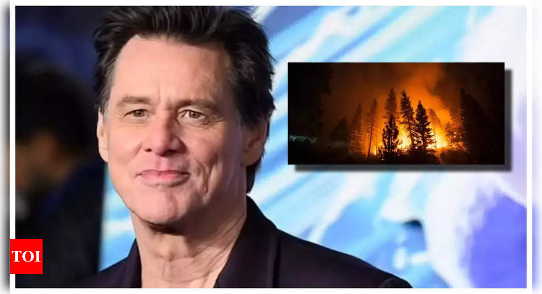 Jim Carrey's $10 million luxurious mansion under threat amid California wildfires