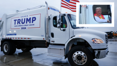 Viral garbage truck from Trump's presidential campaign to feature in inauguration parade