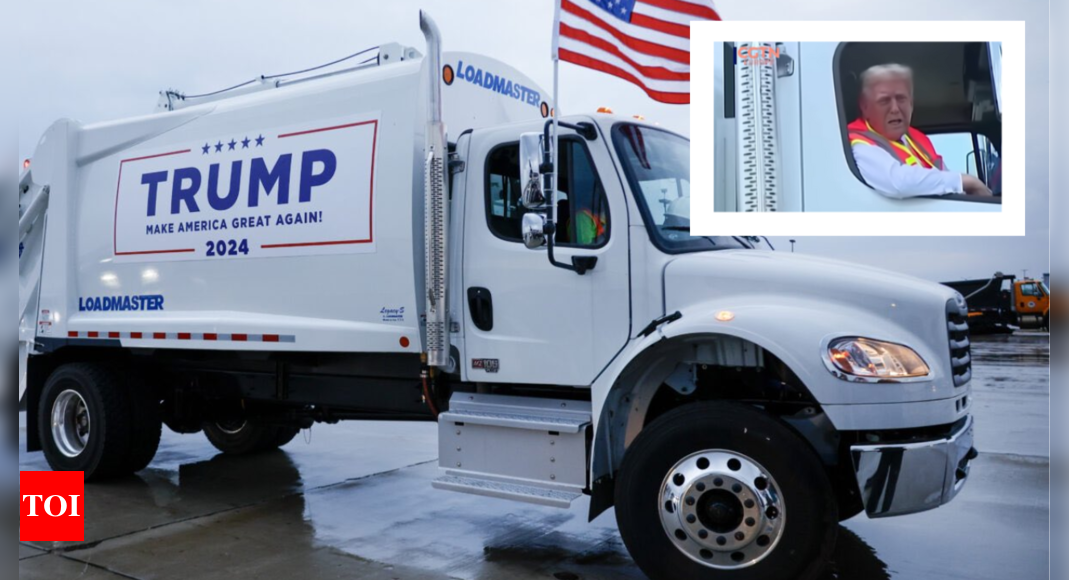 Viral garbage truck from Trump's presidential campaign to feature in inauguration parade