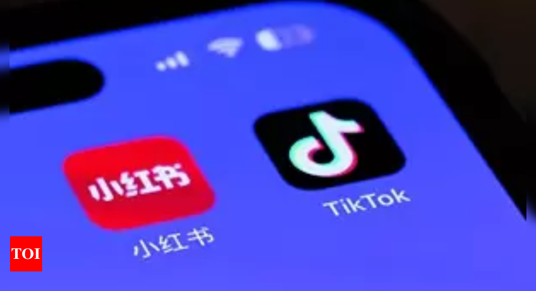 US TikTok users flock to Chinese app ‘Red Note’ to show they don’t fear Beijing ties – Times of India