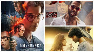 Bollywood in January 2025: From ‘Emergency’ to ‘Deva’ upcoming movies in this month offer action, thrill and more