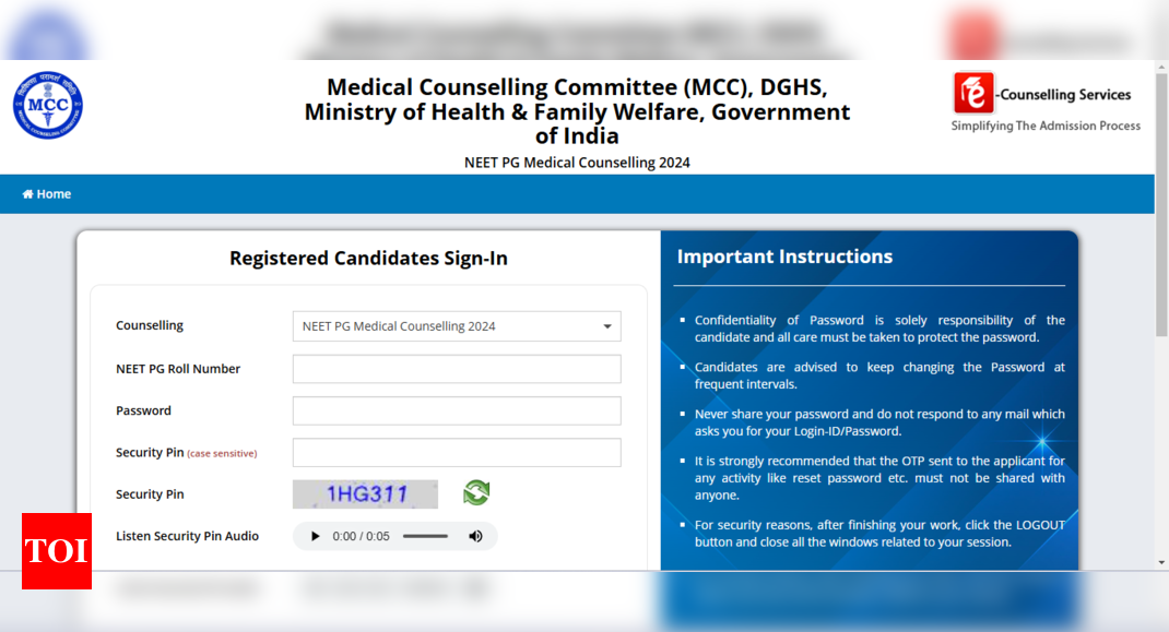 MCC NEET PG Counselling round 3 closing today: Direct link to apply here | 