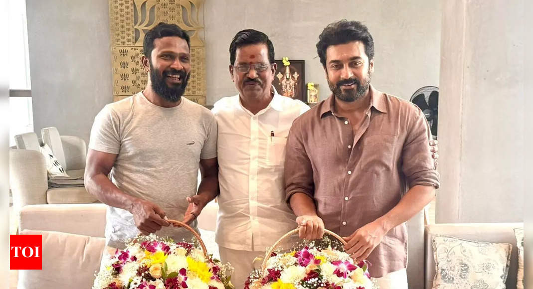 'Vaadi Vaasal' shutter open! Suriya and Vetri Maaran's long-awaited film takes off