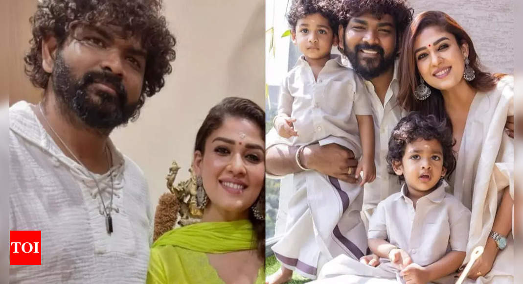 Nayanthara and Vignesh Shivan seek divine blessings at Kodambakkam Ayyappan Temple post-pongal celebrations