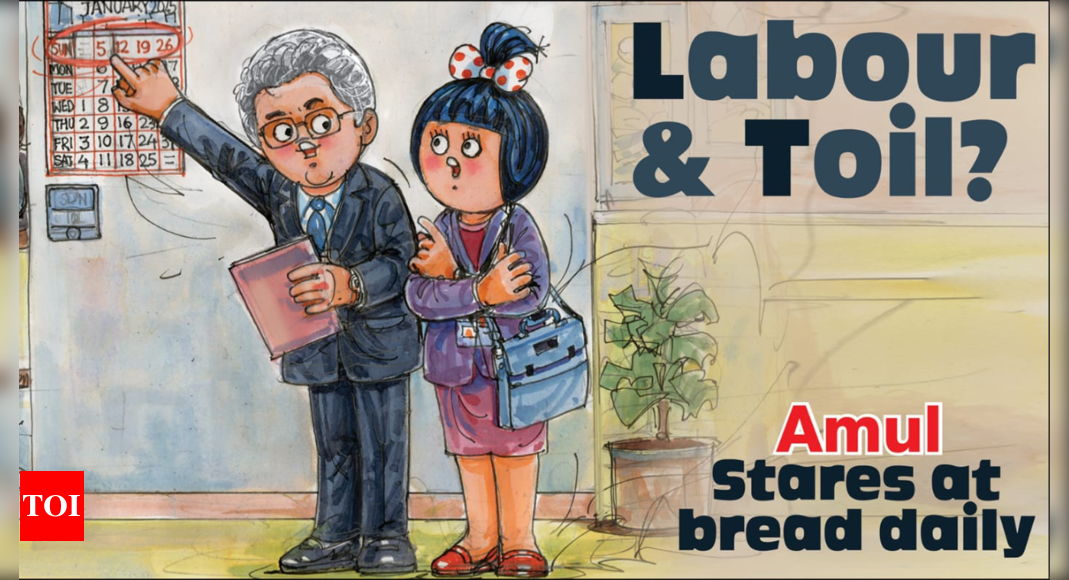 'Amul stares at bread daily': Doodle on 90-hour workweek controversy