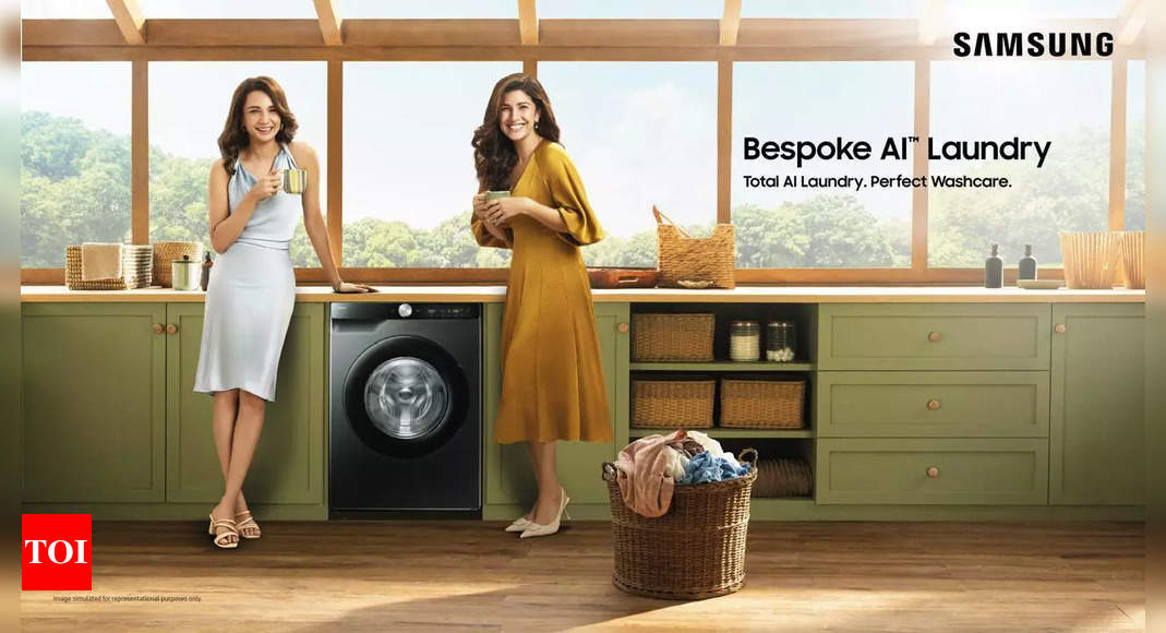 Samsung launches 9 Kg front load washing machines under Bespoke AI laundry series