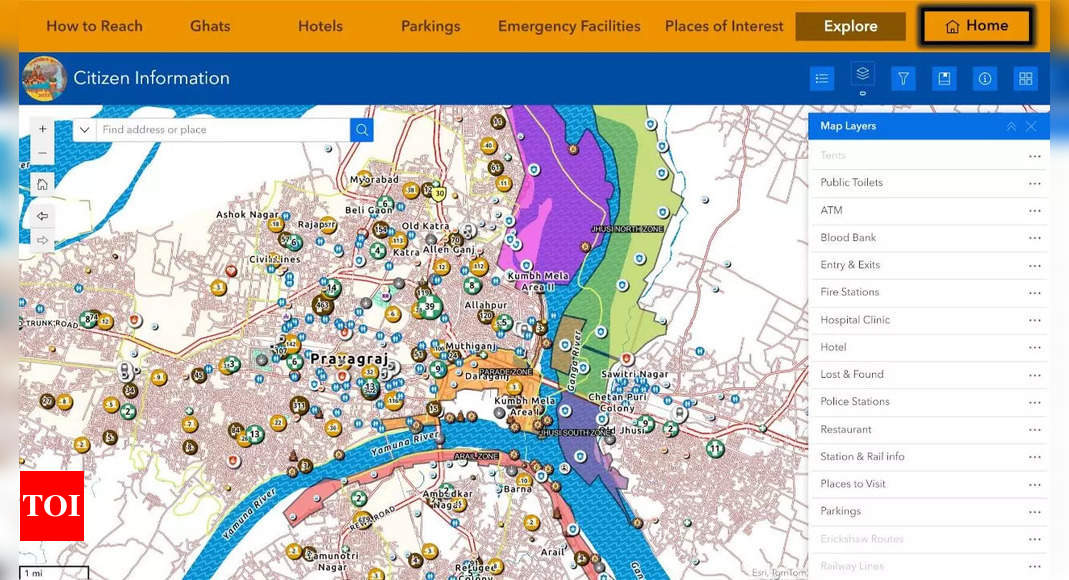 Esri India launches Kumbh Mela Web app for information and navigation