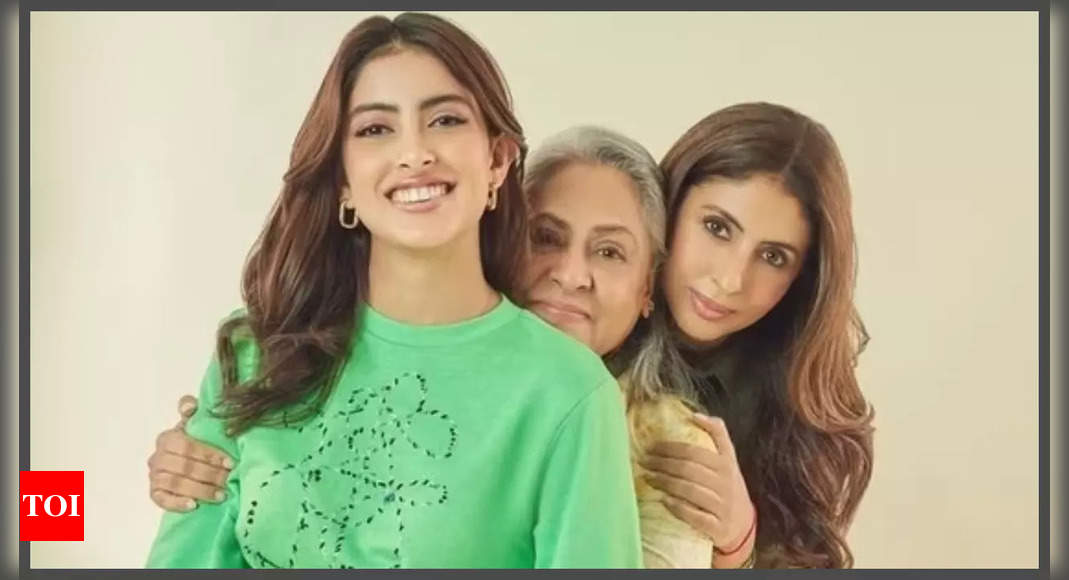 Navya Nanda Naveli shares, then deletes photos with Jaya Bachchan and Shweta Bachchan from Rann of Kutch; gets questioned by mom