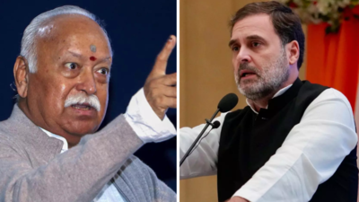 'Downright anti-national': Congress slams RSS chief Mohan Bhagwat on 'true independence' remark