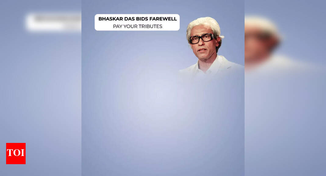 Bhaskar das passes away - Times of India