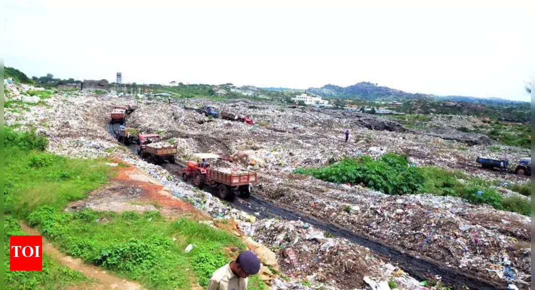 Jhiri remains a mess, only 7% legacy waste cleared in one yr | Ranchi ...