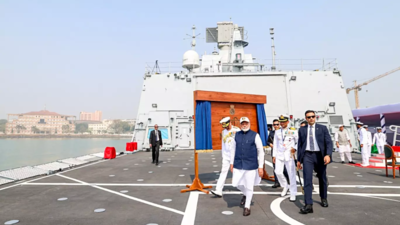 PM Modi commissions 3 naval vessels, calls for open & secure Indo-Pacific