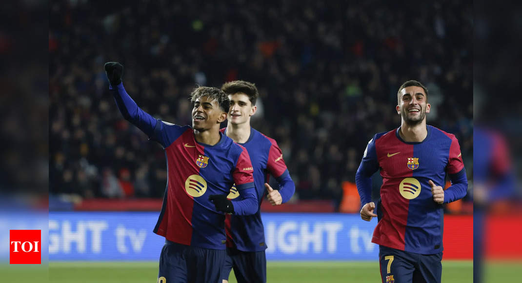 Copa del Rey: Lamine Yamal stars as Barcelona dominate Real Betis to book quarter-final spot