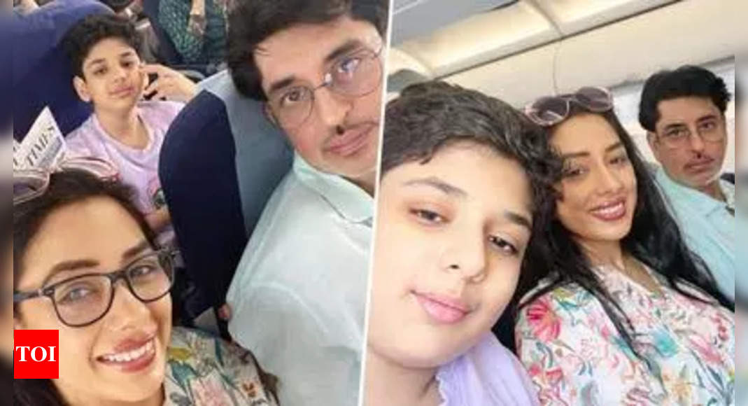 Rupali Ganguly jets off to Goa for a fun getaway with her son Rudransh; see pics