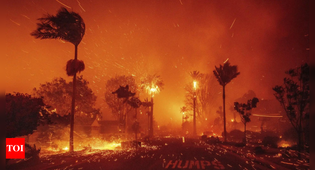 Los Angeles wildfires death toll rises to 25; fire tornadoes pose threat: Top developments