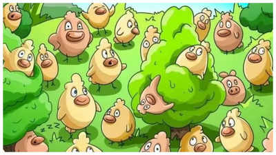 Brain teaser: Only a genius can find the pig in the flock in just 7 seconds