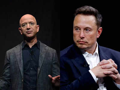 Amazon founder Jeff Bezos responds to Elon Musk congratulatory message with 'folded hands' emoji