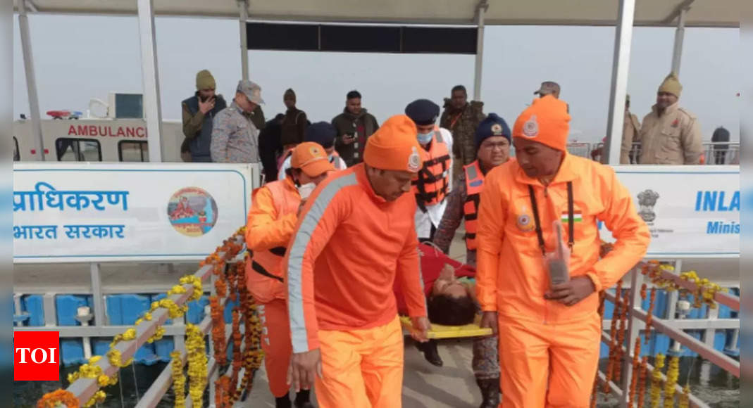 23-year-old devotee shows signs of Hypothermia after taking holy dip at Sangam Nose Ghat, rescued by NDRF