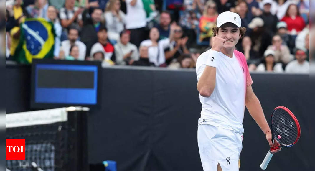 Joao Fonseca knocked out of Australian Open in five-set thriller