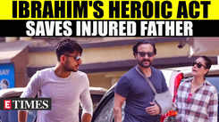 How Saif Ali Khan's Son Ibrahim Ali Khan Came To His Rescue After Brutal Attack | WATCH