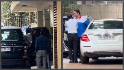 Malaika Arora, Sanjay Dutt, Babita and Randhir Kapoor reach Karisma Kapoor's residence after Saif Ali Khan's attack - WATCH videos