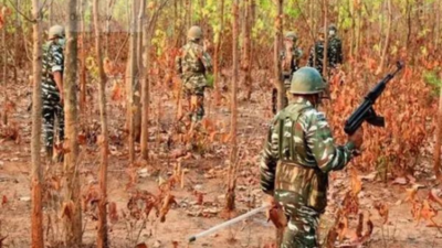 Chhattisgarh: Twelve Naxals killed in fierce encounter going on in forests of South Bijapur of Bastar