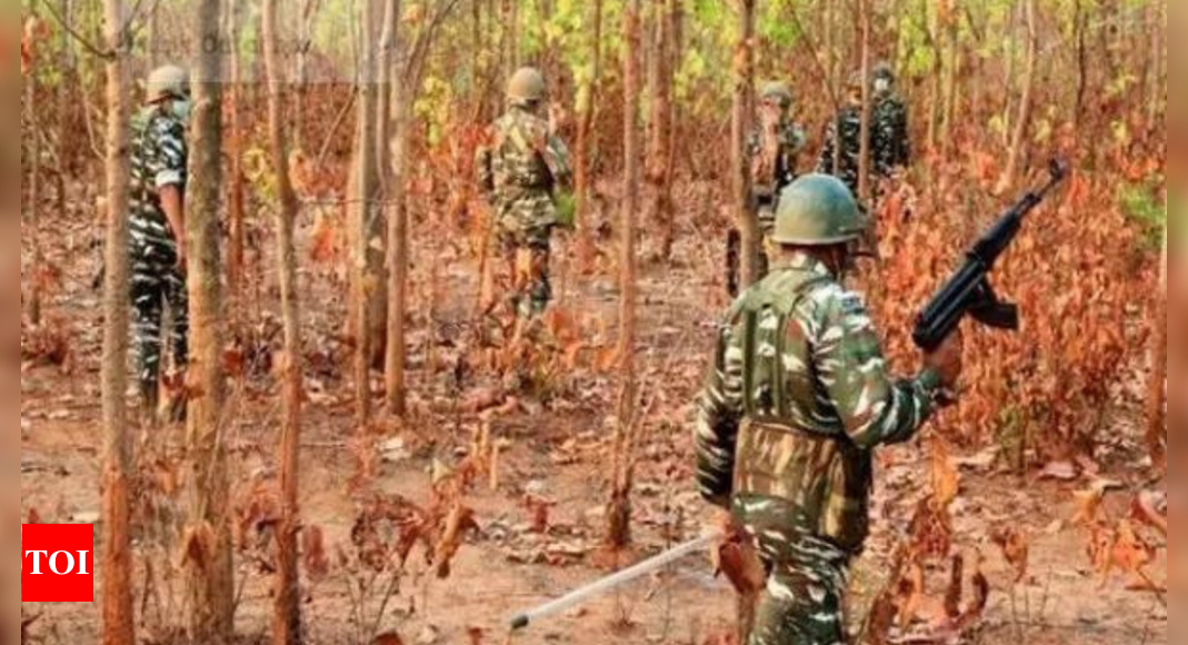 Chhattisgarh: Twelve Naxals killed in fierce encounter going on in forests of South Bijapur of Bastar