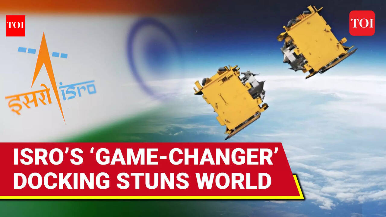 ISRO Successfully Docks SpaDex Satellites In Historic Space Achievement ...