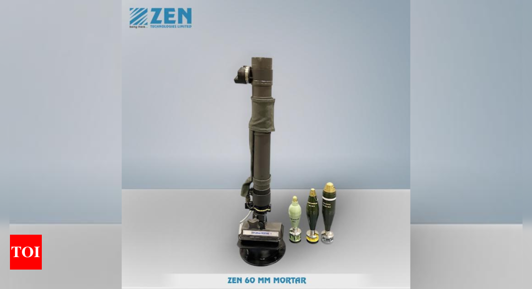 Zen Technologies gets design registration for its 60mm mortar training simulator