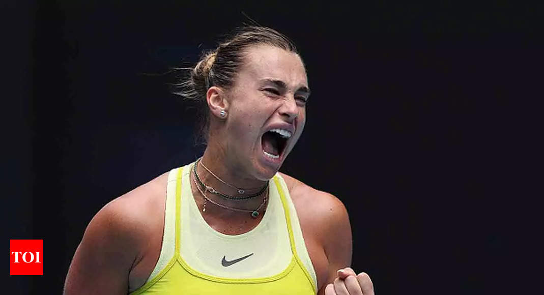 Australian Open 2025: Aryna Sabalenka battles hard to beat Clara Tauson