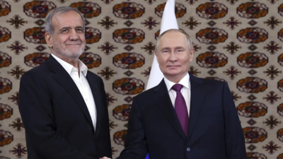 Russia-Iran Partnership Treaty: Iranian president arrives in Russia to sign partnership treaty