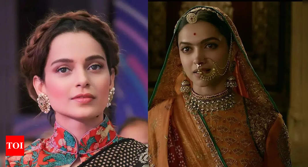 Kangana Ranaut says Deepika Padukone’s role in ‘Padmaavat’ was irrelevant, she was offered it: ‘Wo Sirf Taiyaar Hi Ho Rahi Hai’ | Hindi Movie News