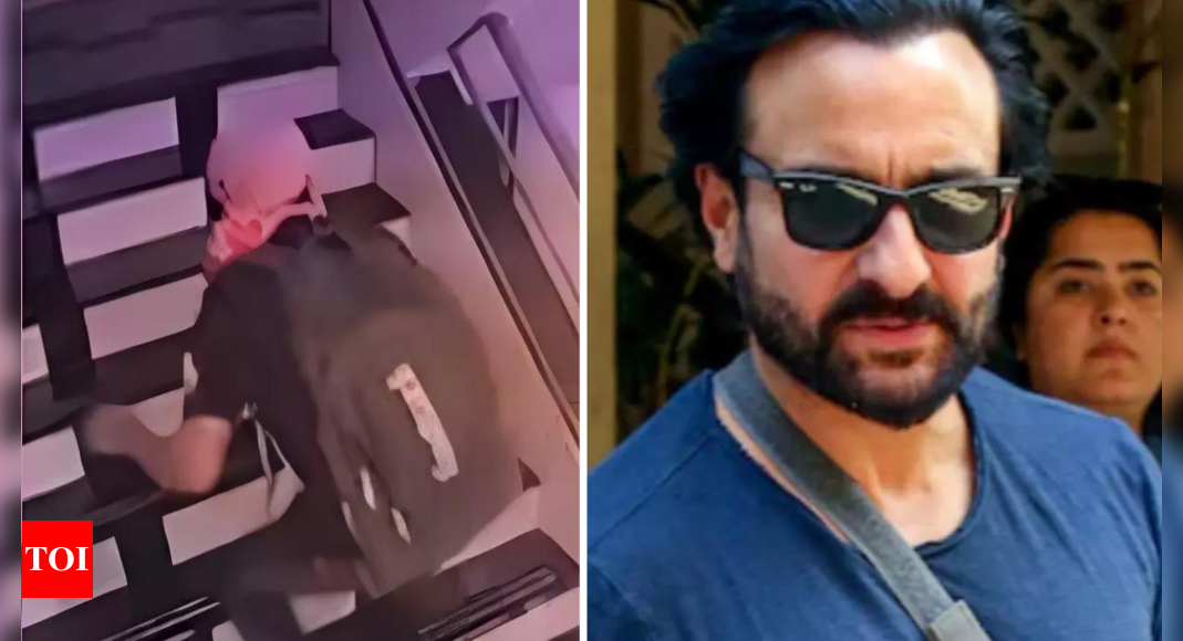 Saif Ali Khan stabbing case: New CCTV footage shows intruder entering actor's residence before attack