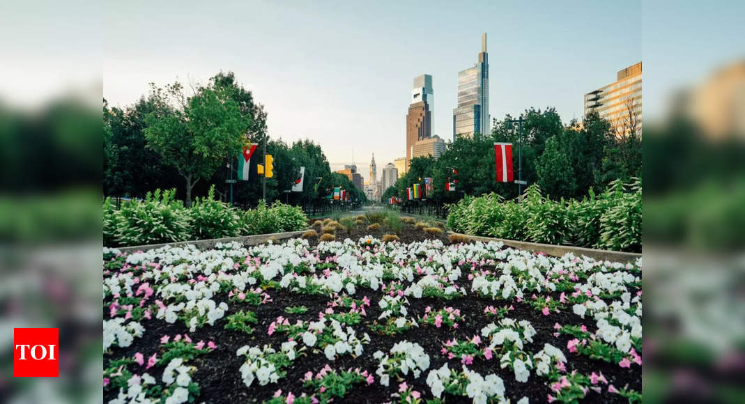 A night of romance in Philadelphia, USA