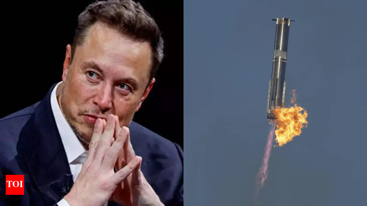 Elon Musk talks 'success and guaranteed entertainment' as SpaceX's Starship explodes in flight test - The Times of India