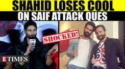 Shahid Kapoor Schools On 'Indirect Question', Gives Fiery Reaction To Attack On Saif Ali Khan