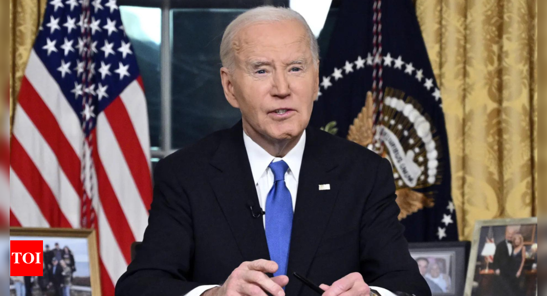 Biden commutes sentences of 2,500 nonviolent drug offenders in record action: ‘Righting historic wrongs’ – The Times of India